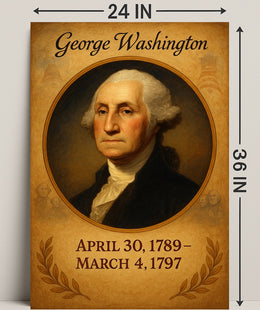 George Washington 1st President Poster PosterGoat