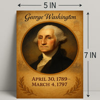 George Washington 1st President Poster PosterGoat