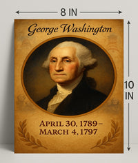 George Washington 1st President Poster PosterGoat