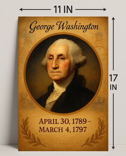 George Washington 1st President Poster PosterGoat