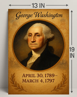 George Washington 1st President Poster PosterGoat