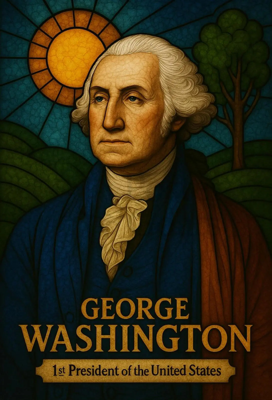 George Washington Elegance Historical or Presidential Poster PosterGoat