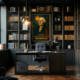 George Washington Elegance Historical or Presidential Poster PosterGoat