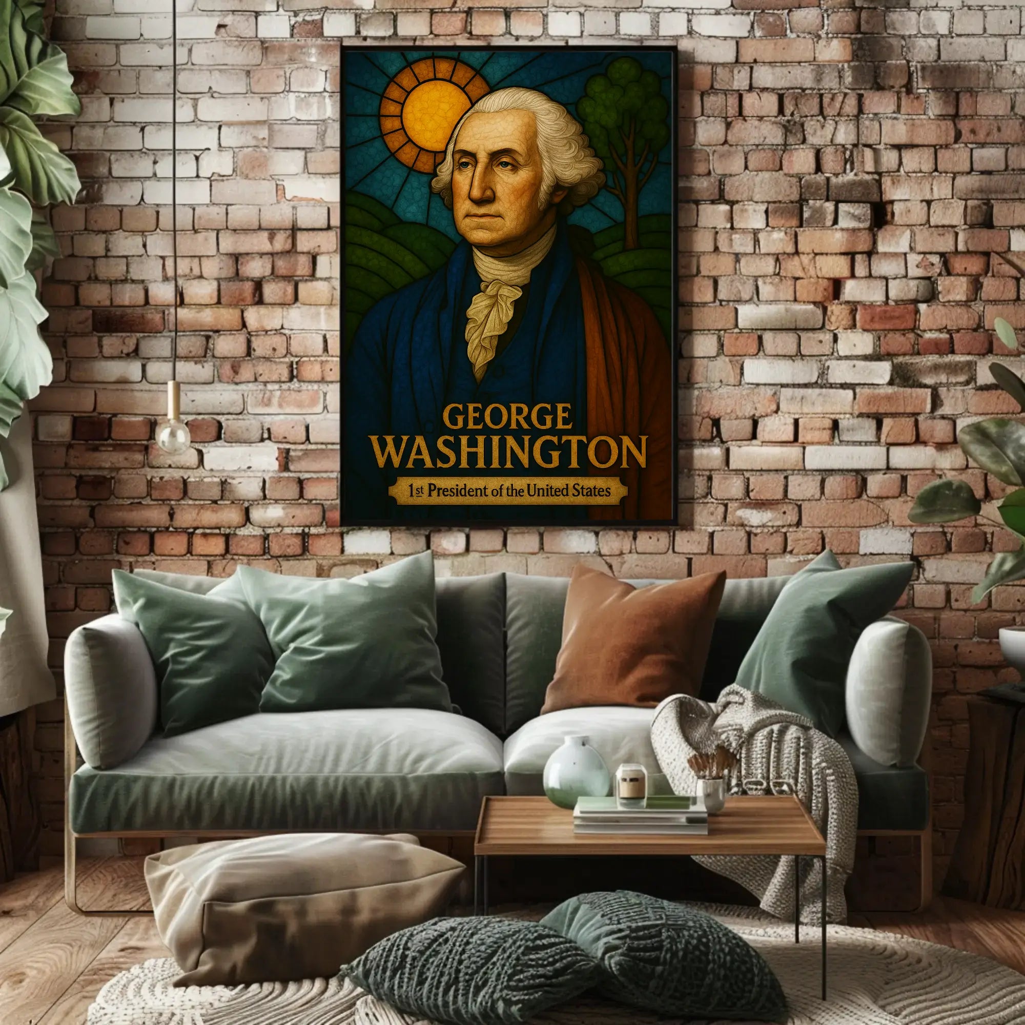 George Washington Elegance Historical or Presidential Poster PosterGoat