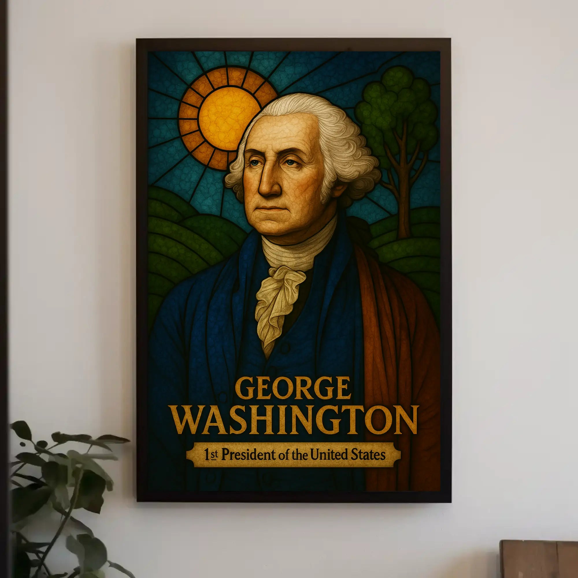 George Washington Elegance Historical or Presidential Poster PosterGoat