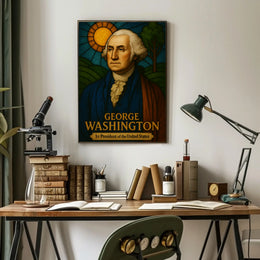 George Washington Elegance Historical or Presidential Poster PosterGoat