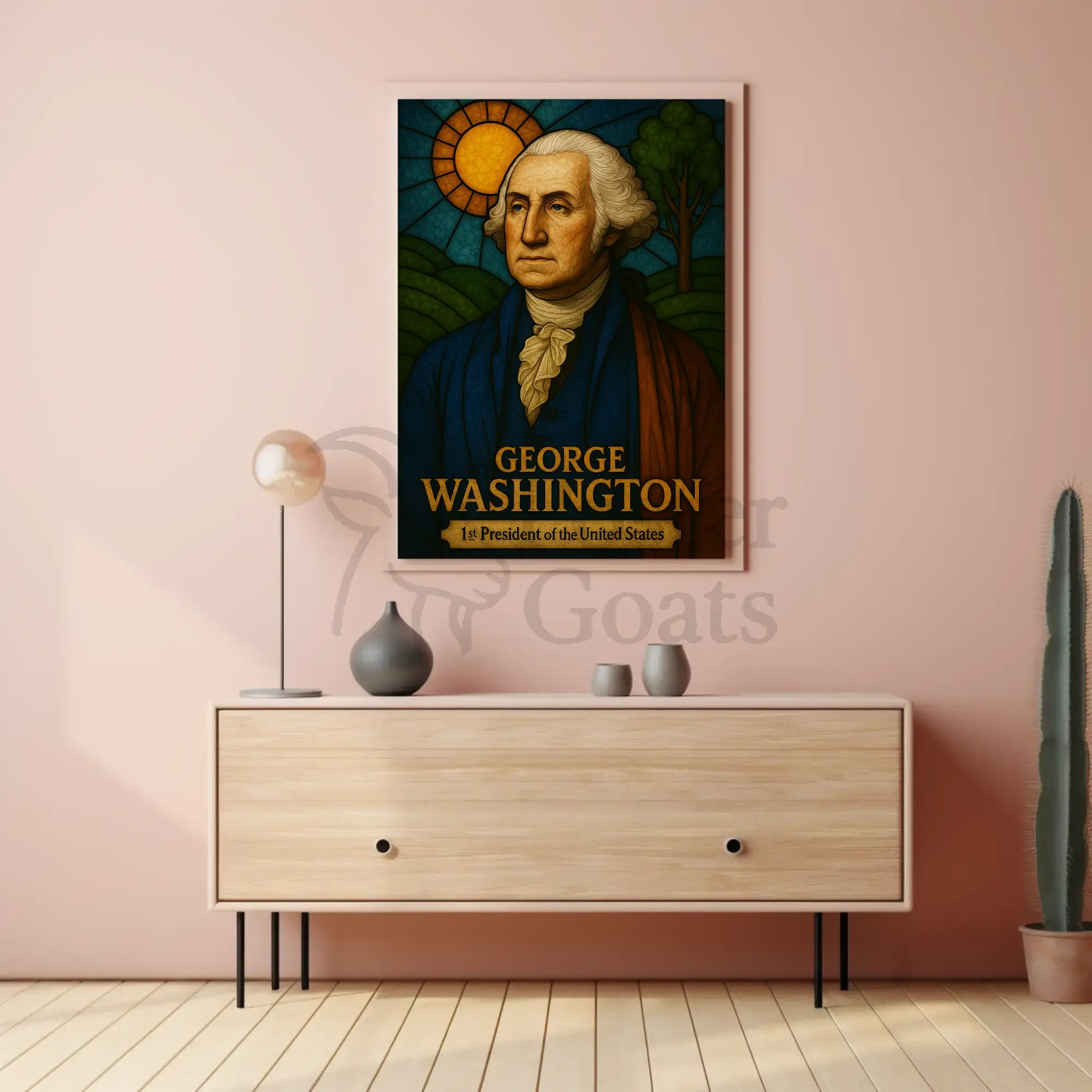 George Washington Elegance Historical or Presidential Poster PosterGoat