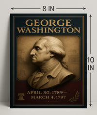 George Washington Poster PosterGoat