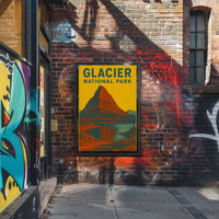 Glacier National Park Adventure Awaits National Park Poster PosterGoat