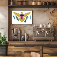 Golden Eagle Sovereignty Emblem Political or Propaganda Poster PosterGoat