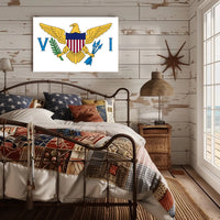 Golden Eagle Sovereignty Emblem Political or Propaganda Poster PosterGoat