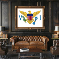 Golden Eagle Sovereignty Emblem Political or Propaganda Poster PosterGoat