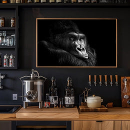 Gorilla Wildlife Sensation Captured: Stunning Animal Poster PosterGoat