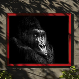 Gorilla Wildlife Sensation Captured: Stunning Animal Poster PosterGoat