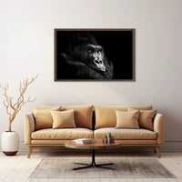 Gorilla Wildlife Sensation Captured: Stunning Animal Poster PosterGoat