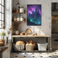 Gothic Fantasy Castle Stormy Landscape Artistic Poster PosterGoat