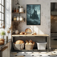 Gothic Ruins Atmospheric Art Poster: Cultural or Heritage Poster PosterGoat