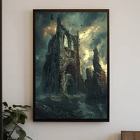Gothic Ruins in Mystery and Decay Cultural or Heritage Poster PosterGoat