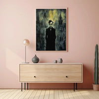 Gothic Victorian Solitude Atmospheric Artistic Culture Poster PosterGoat