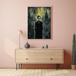 Gothic Victorian Solitude Atmospheric Artistic Culture Poster PosterGoat