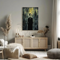 Gothic Victorian Solitude Atmospheric Artistic Culture Poster PosterGoat