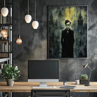 Gothic Victorian Solitude Atmospheric Artistic Culture Poster PosterGoat