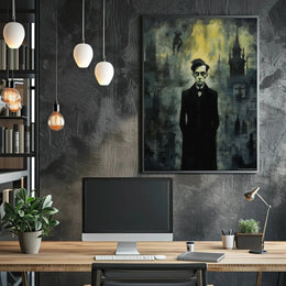 Gothic Victorian Solitude Atmospheric Artistic Culture Poster PosterGoat
