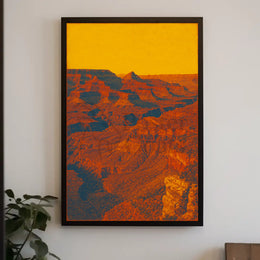 Grand Canyon Vintage Travel Art National Park Poster PosterGoat
