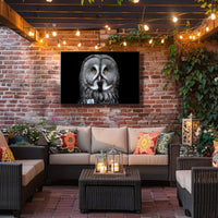 Great Grey Owl Intensity Animal Poster PosterGoat