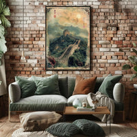 Great Wall of China Cultural Heritage Poster PosterGoat