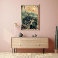 Great Wall of China Cultural Heritage Poster PosterGoat