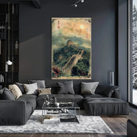 Great Wall of China Cultural Heritage Poster PosterGoat