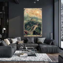 Great Wall of China Cultural Heritage Poster PosterGoat