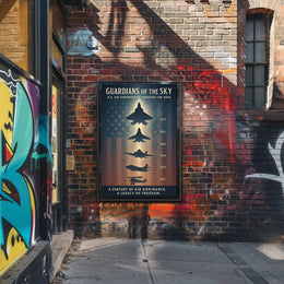 Guardians of the Sky Military Recruitment Poster PosterGoat