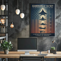 Guardians of the Sky Military Recruitment Poster PosterGoat