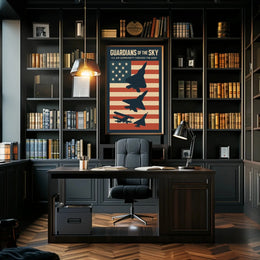 Guardians of the Sky U.S. Aviation Poster Wall Art PosterGoat