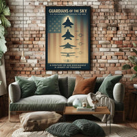 Guardians of the Sky: U.S. Military Recruitment Poster PosterGoat