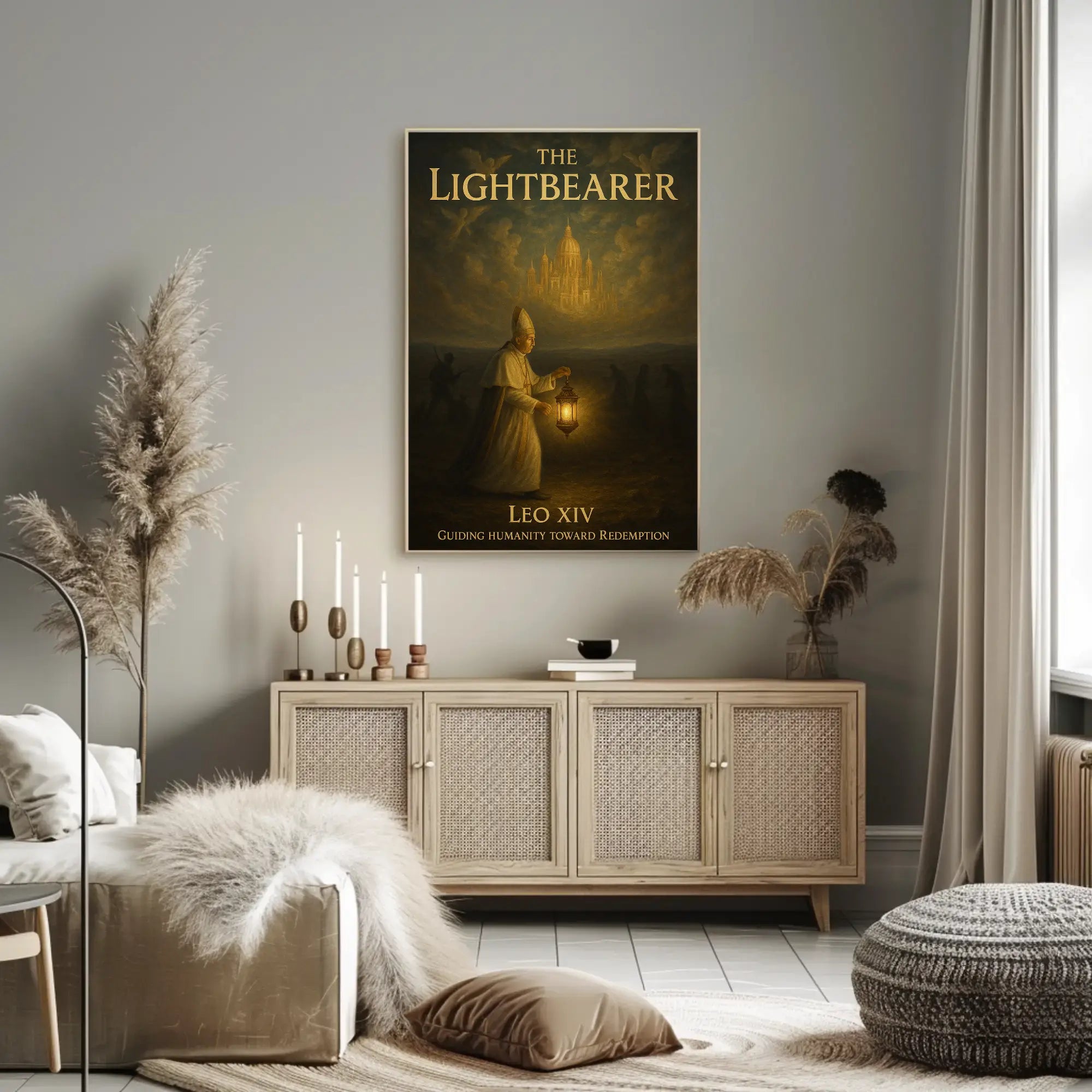 Guiding Humanity Toward Redemption Religious Heritage Poster PosterGoat