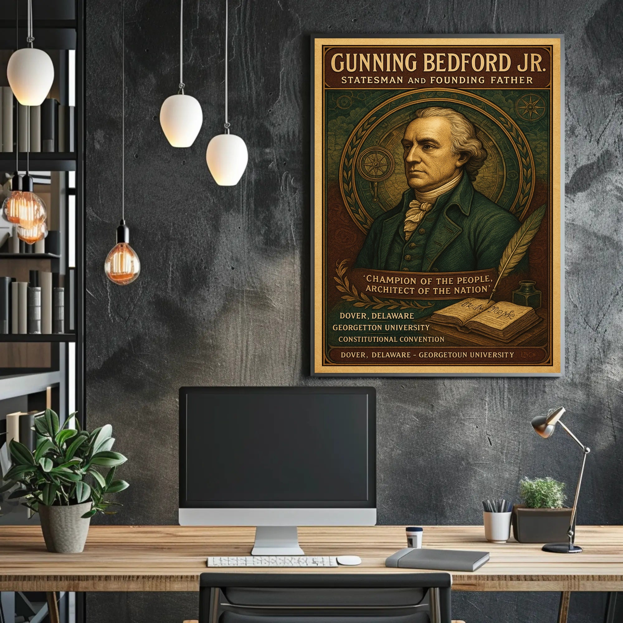 Gunning Bedford Jr. Statesman And Poster PosterGoat