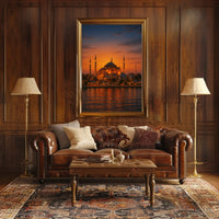 Hagia Sophia by Sunset Istanbul Cultural Heritage Poster PosterGoat