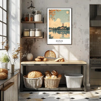 Hanoi Tranquility Scene Art Print Travel Poster PosterGoat