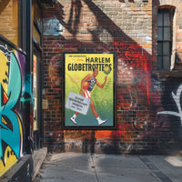 Harlem Globetrotters Silver Anniversary Sports Poster PosterGoat