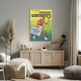 Harlem Globetrotters Silver Anniversary Sports Poster PosterGoat