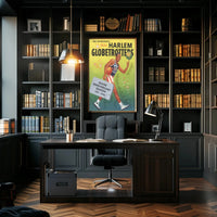 Harlem Globetrotters Silver Anniversary Sports Poster PosterGoat