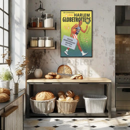 Harlem Globetrotters Silver Anniversary Sports Poster PosterGoat