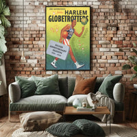 Harlem Globetrotters Silver Anniversary Sports Poster PosterGoat