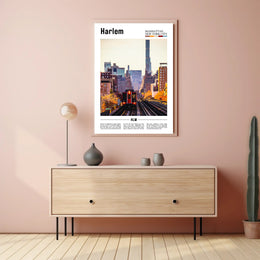 Harlem's Urban Landscape Poster: A Cultural Heritage Journey PosterGoat