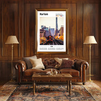 Harlem's Urban Landscape Poster: A Cultural Heritage Journey PosterGoat
