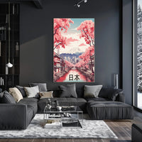 Harmony of Traditional and Modern Japan Cultural Poster PosterGoat