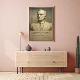 Harry S. Truman Presidential Tribute Poster PosterGoat